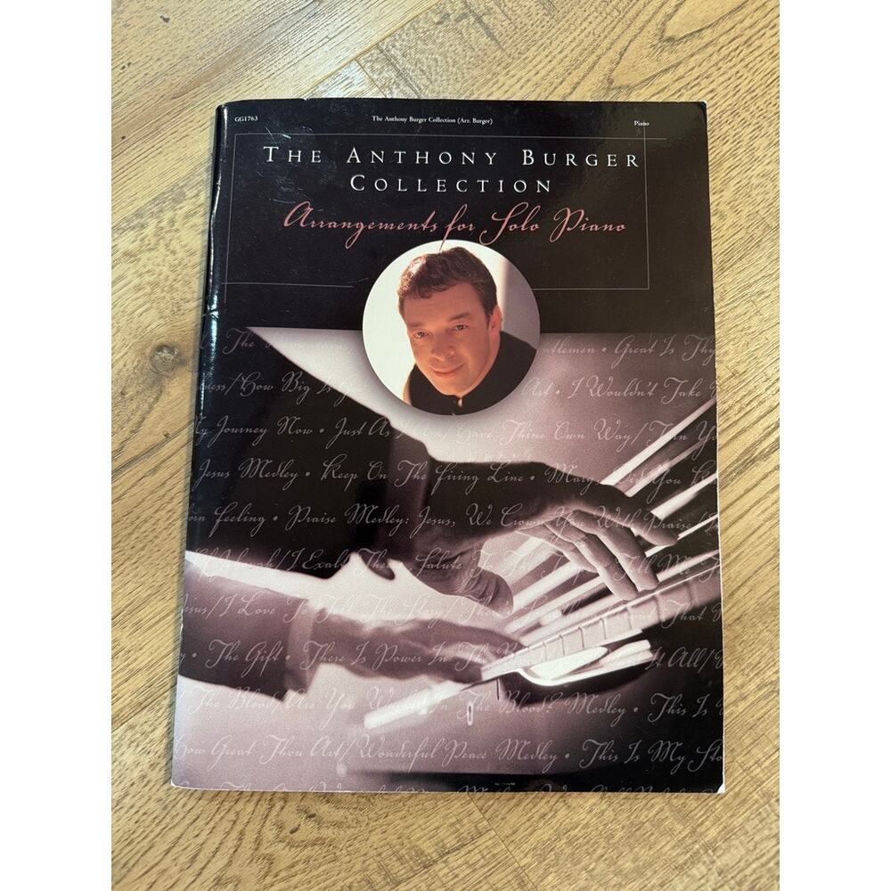 Anthony Burger Piano Arrangements Music Book Songbook Arrangements Solo Piano
